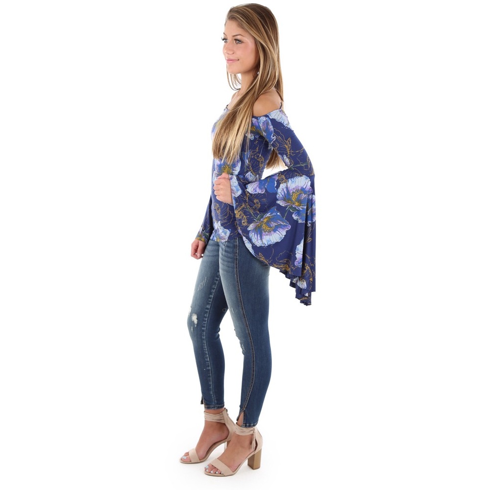 Birds of Paradise Off Shoulder Top